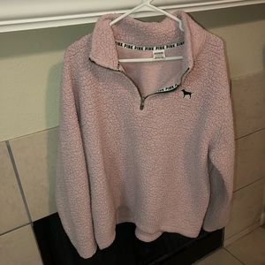 Pink Victoria Secret fuzzy sweater!